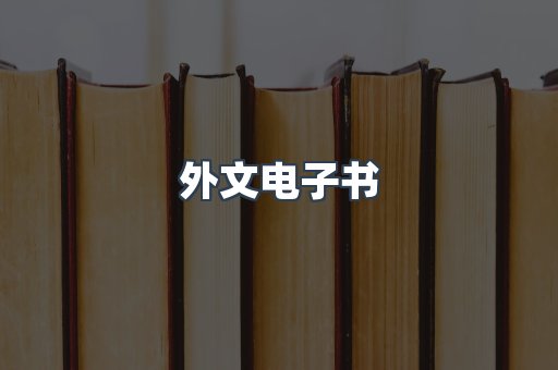 外文电子书